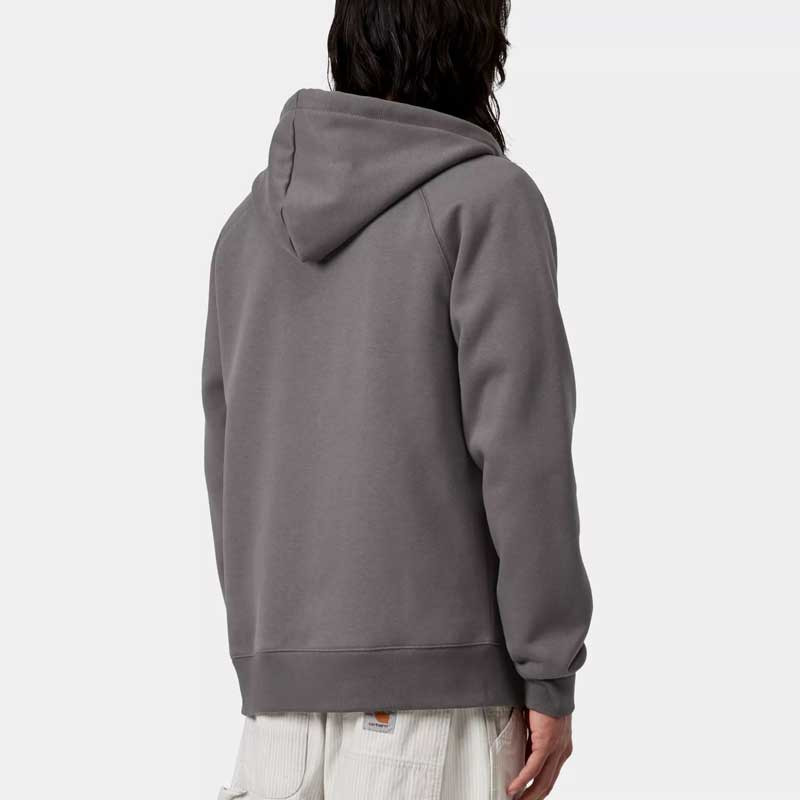 Sudadera Carhartt WIP: Hooded Chase Jacket (Porphyry Gold)