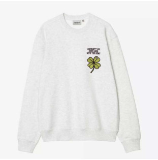 Sudadera Carhartt WIP: Clover Sweat (Ash Heather)