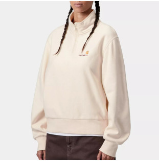 Sudadera Carhartt WIP: W American Scr High Neck Swt (Natural)