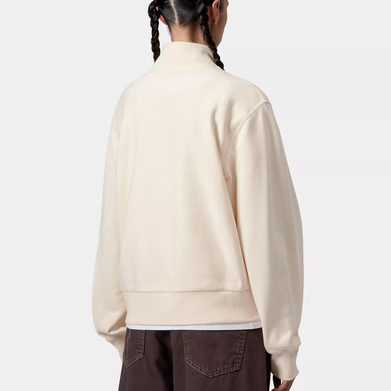 Sudadera Carhartt WIP: W American Scr High Neck Swt (Natural)