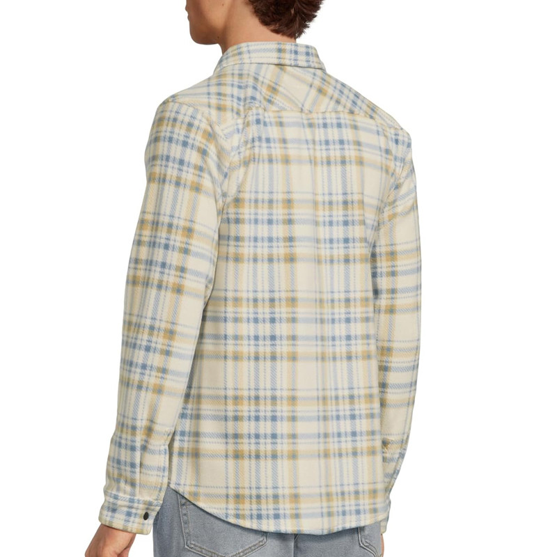 Camisa Salty Crew: Swellter Polar Flannel Shirt (Birch)