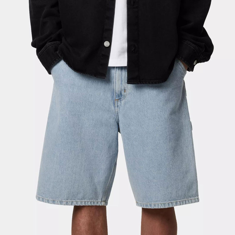 Bermuda Carhartt WIP: Single Knee Short (Blue)