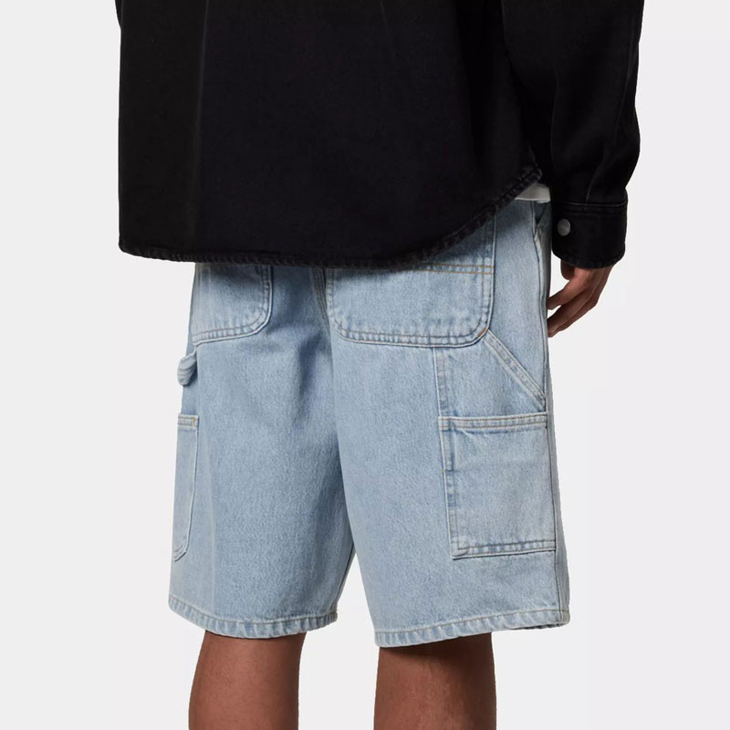 Bermuda Carhartt WIP: Single Knee Short (Blue)