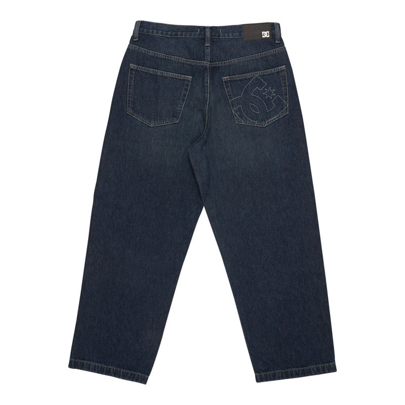 Pantalón DC Shoes: Worker Baggy Denim Double That (Dark Dnm)