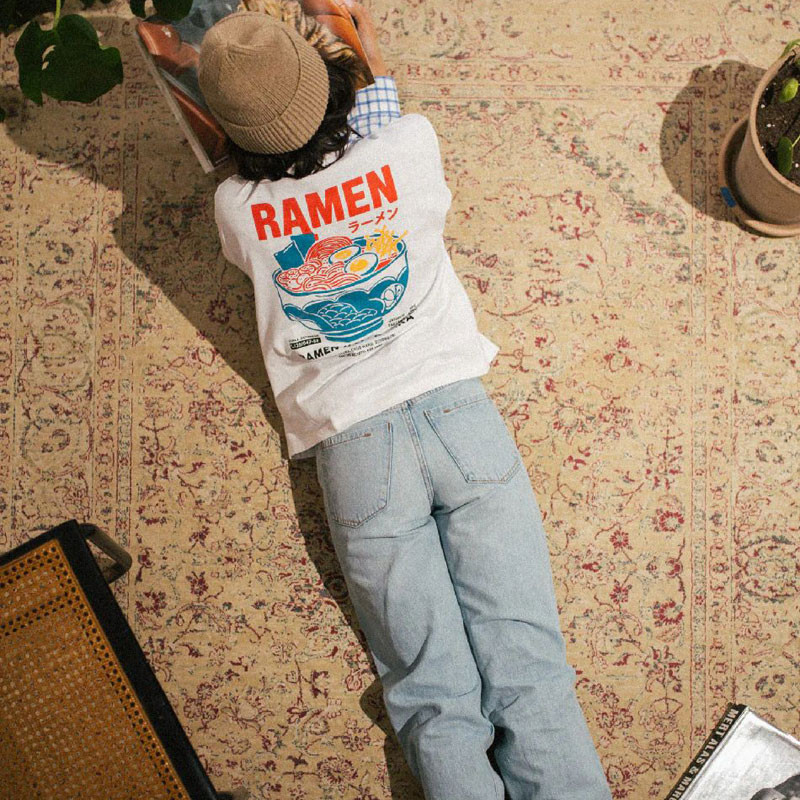 Camiseta Kaotiko: MC Ramen Osaka (White)