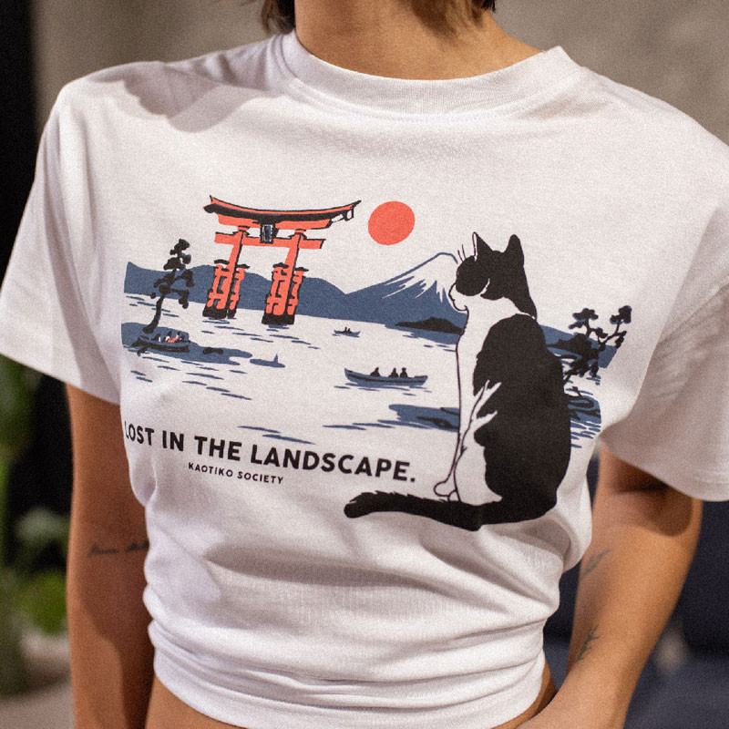 Camiseta Kaotiko: MC Landscape (White)