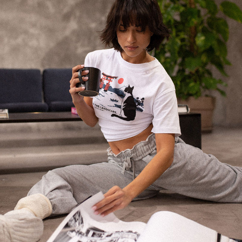 Camiseta Kaotiko: MC Landscape (White)