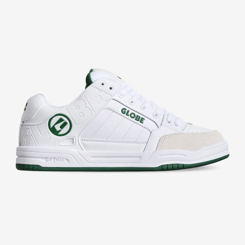 Zapatillas Globe: Tilt (White Green)
