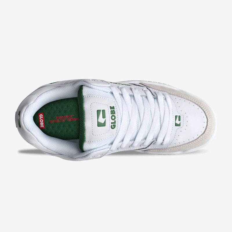 Zapatillas Globe: Tilt (White Green)