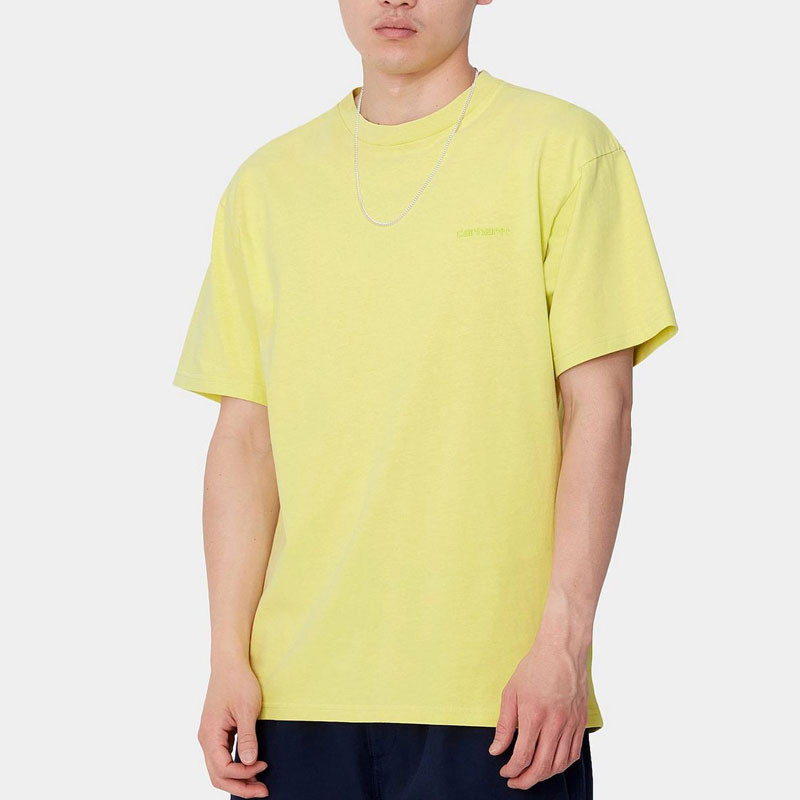 Camiseta Carhartt WIP: SS Duster Script T-Shirt (Arctic Lime)