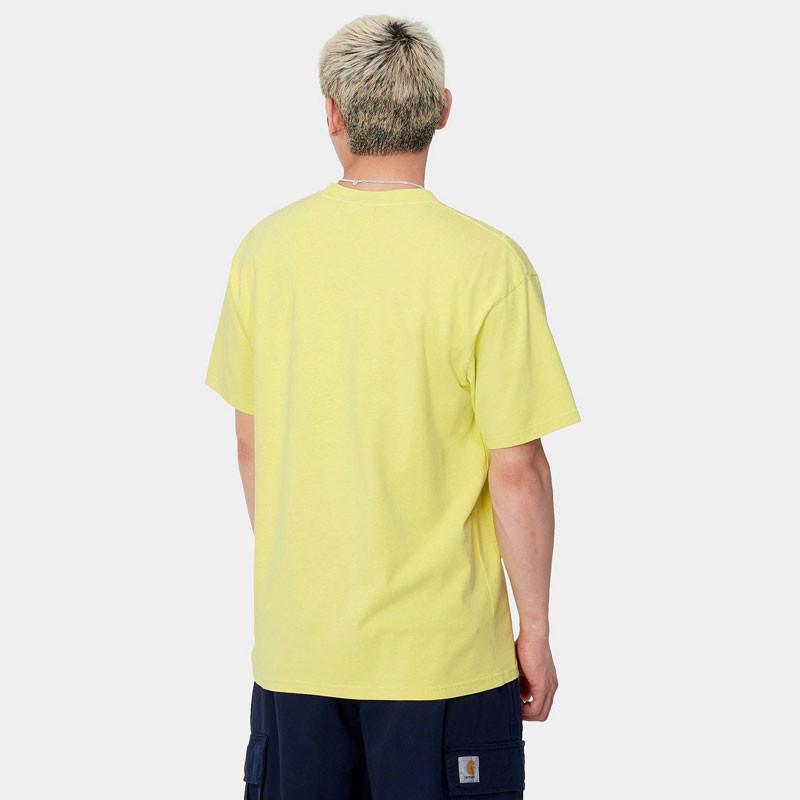Camiseta Carhartt WIP: SS Duster Script T-Shirt (Arctic Lime)