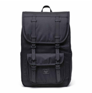 Mochila Herschel: Little America Mid (Black Tonal)