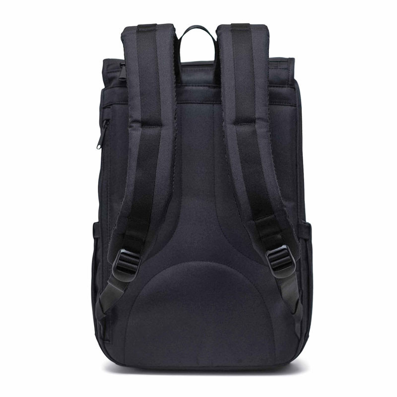 Mochila Herschel: Little America Mid (Black Tonal)