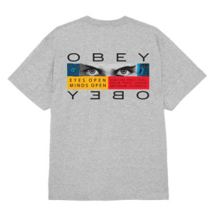 Camiseta Obey: Obey Eyes Open (Heather Grey)