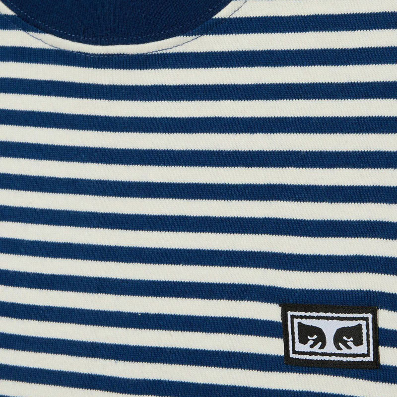 Camiseta Obey: Established Works Eyes Strp SS (Ny Py Mul)
