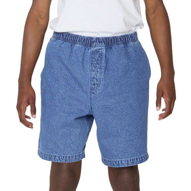 Bermuda Obey: Easy Denim Short (Light Indigo)