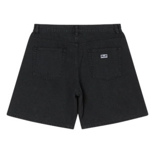 Bermuda Obey: Emerson Denim Short (Washed Black)