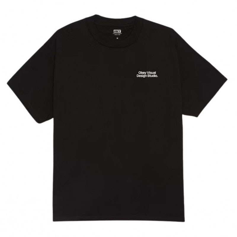 Camiseta Obey: Obey Visual Design Studio (Black)