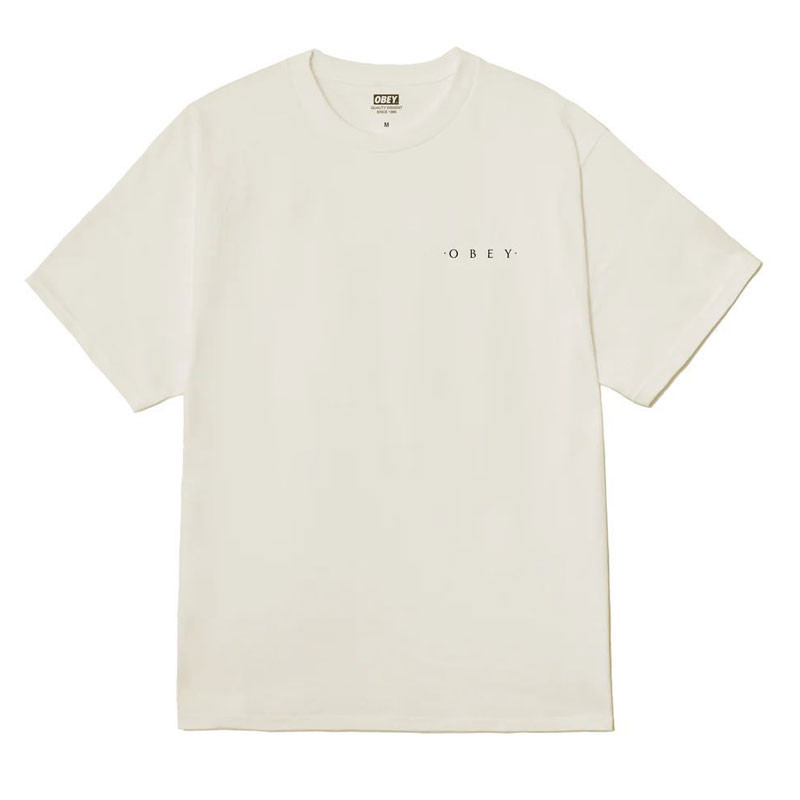 Camiseta Obey: Obey Architecture Of The Uni (Vintage Wht)