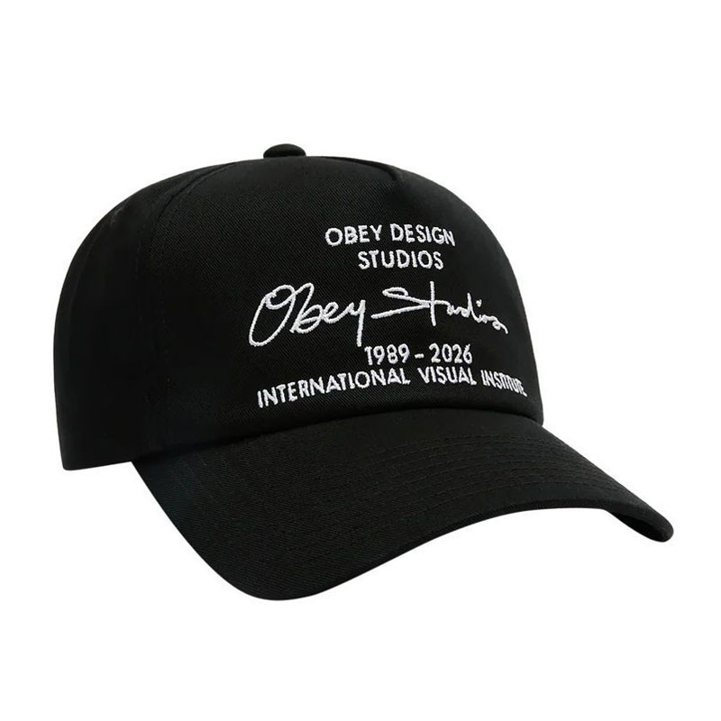 Gorra Obey: Obey Design Studios 5 Panel Sb (Black)