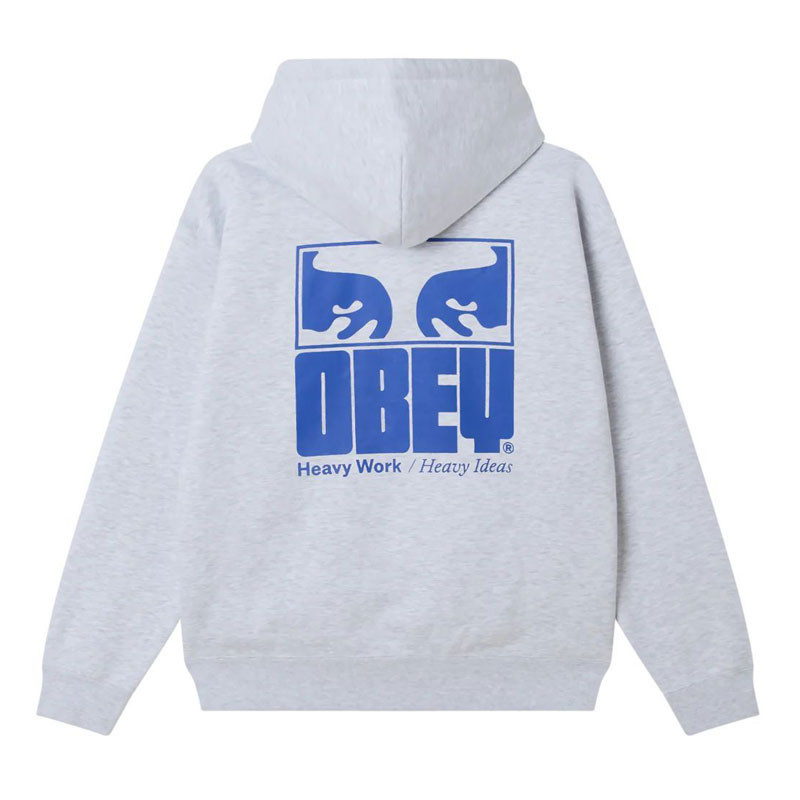 Sudadera Obey: Obey Heavy Ideas Hood (Ash Grey)
