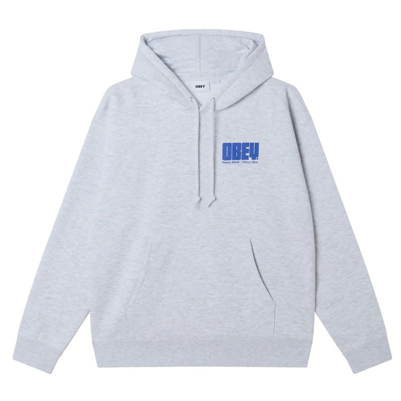 Sudadera Obey: Obey Heavy Ideas Hood (Ash Grey)