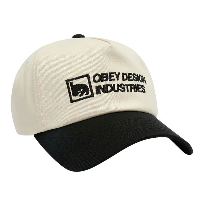 Gorra Obey: Obey Design Industries 5Pnl Sb (Blk Multi)