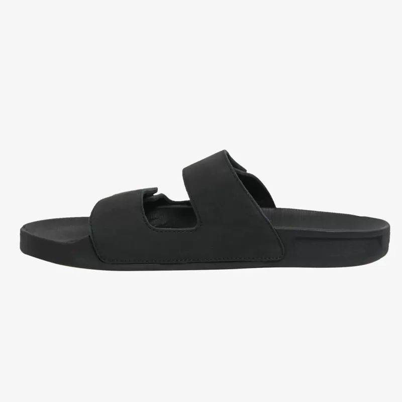 Chanclas Quiksilver: Rivi Leather Double Adjust (Black 1)