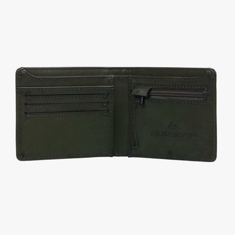 Cartera Quiksilver: Slim Rays (Grape Leaf)