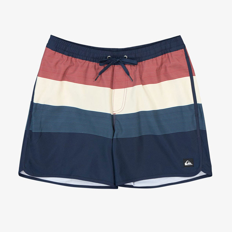 Bañador Quiksilver: Stretch Scallop Volley 16 (Dk Ny Tijuana)
