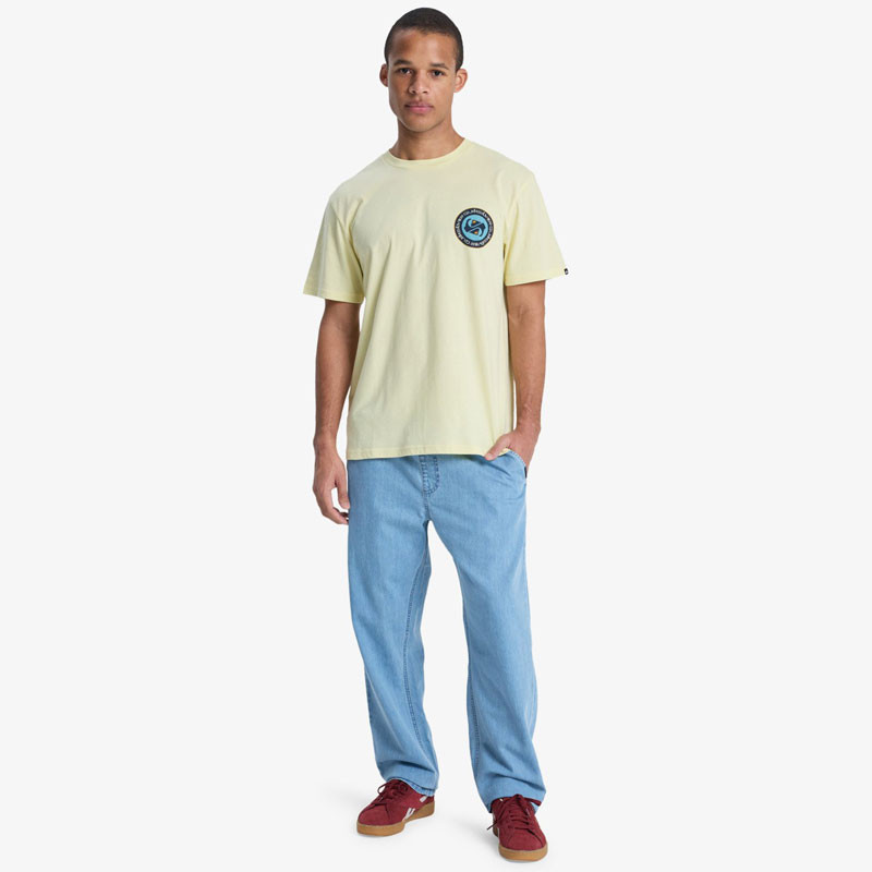 Pantalón Quiksilver: Taxer Regular Denim Pant (2001 Stone Wash)