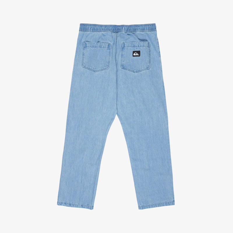 Pantalón Quiksilver: Taxer Regular Denim Pant (2001 Stone Wash)
