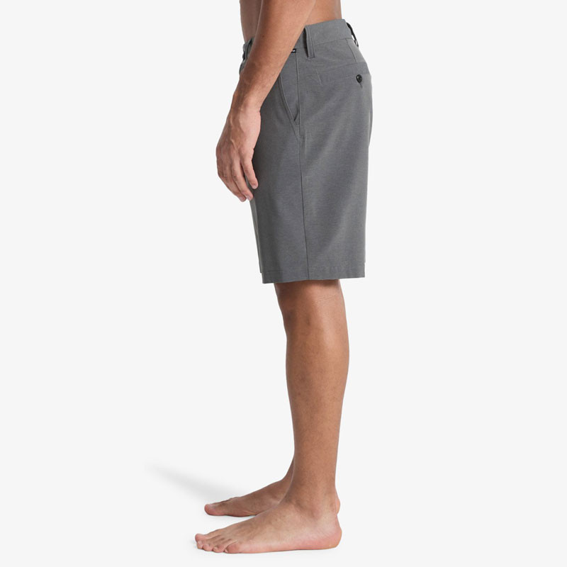 Bermuda Quiksilver: Union Heather Amph 19 (Black Heather)