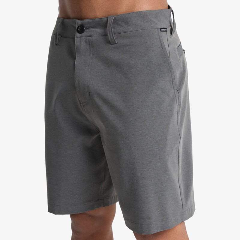 Bermuda Quiksilver: Union Heather Amph 19 (Black Heather)