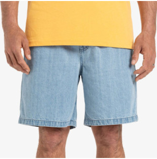 Bermuda Quiksilver: Taxer Denim Short (2001 Stone Wash)