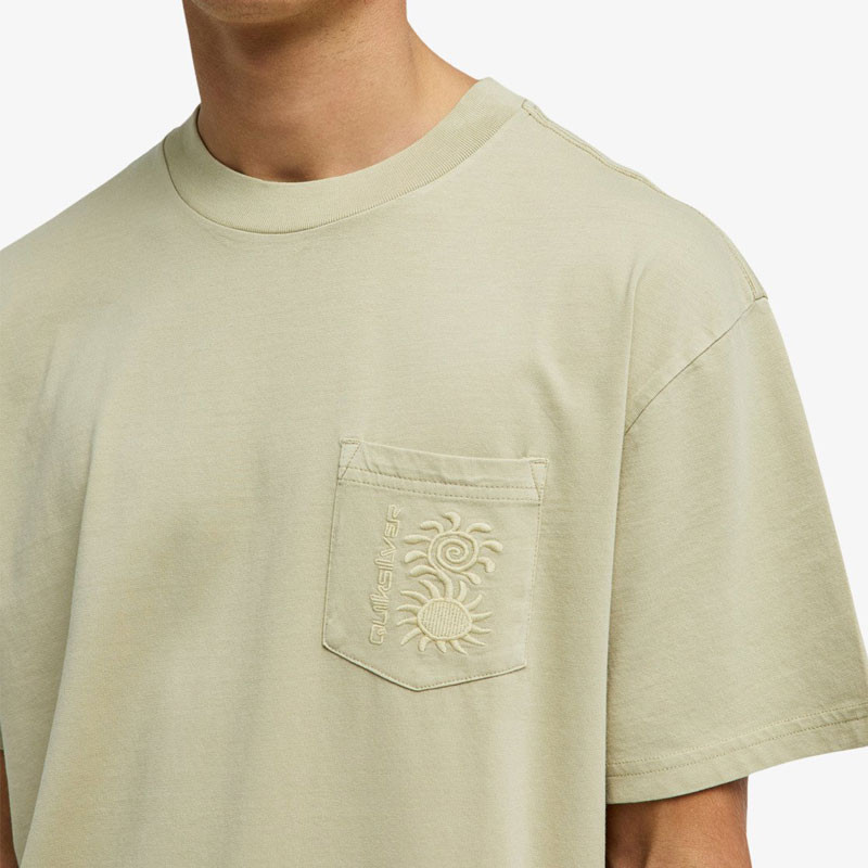 Camiseta Quiksilver: Oxni Washed SS Tee (Seneca Rock)