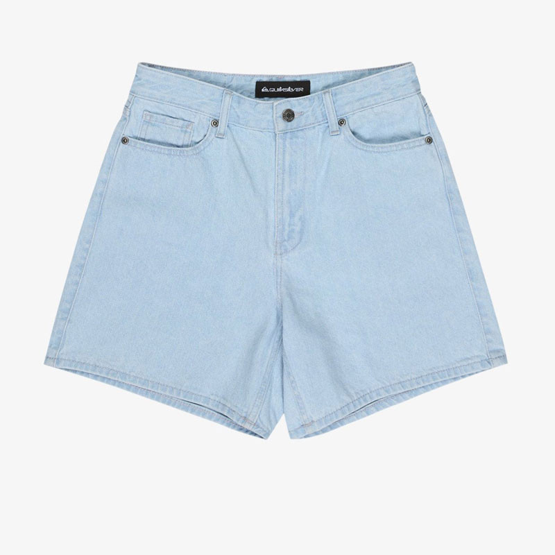 Bermuda Quiksilver: Mom Denim Short (Ice Flow)