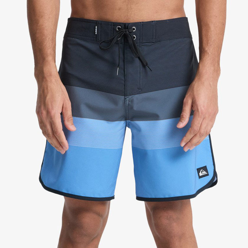 Bañador Quiksilver: Surfsilk Scallop 18 (Black Tijuana)