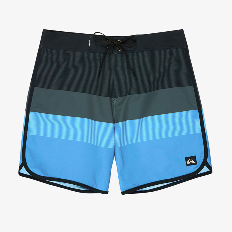 Bañador Quiksilver: Surfsilk Scallop 18 (Black Tijuana)