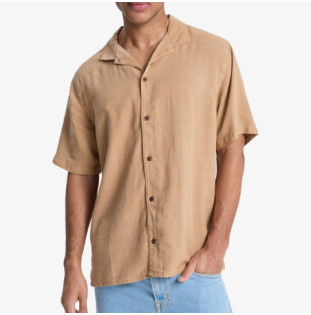 Camisa Quiksilver: Sunrise SS (Tobacco Brown)