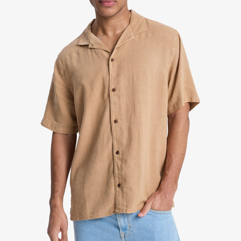 Camisa Quiksilver: Sunrise SS (Tobacco Brown)