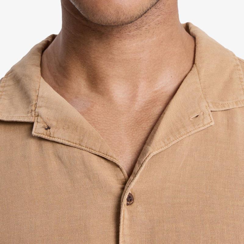 Camisa Quiksilver: Sunrise SS (Tobacco Brown)