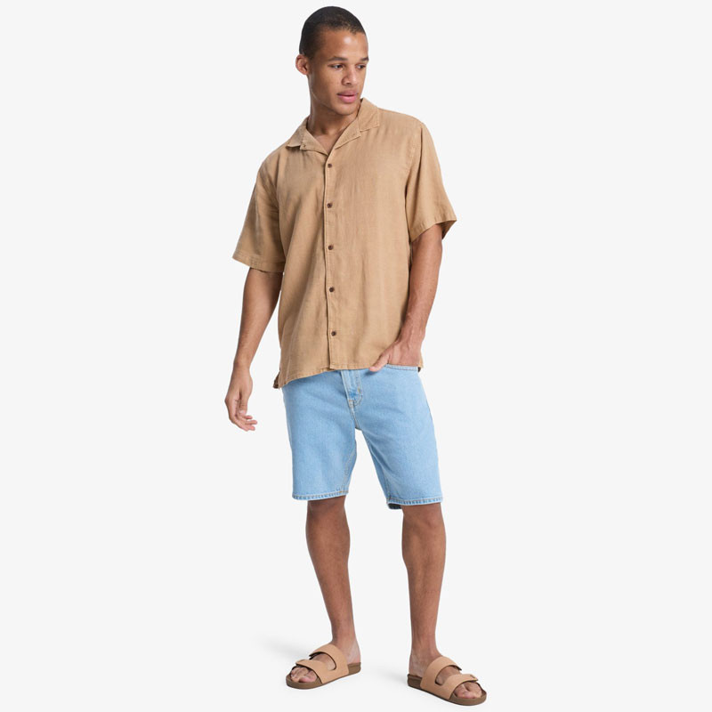 Camisa Quiksilver: Sunrise SS (Tobacco Brown)