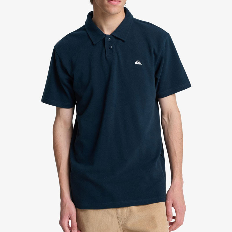 Polo Quiksilver: Mw Pique Polo (Dark Navy)
