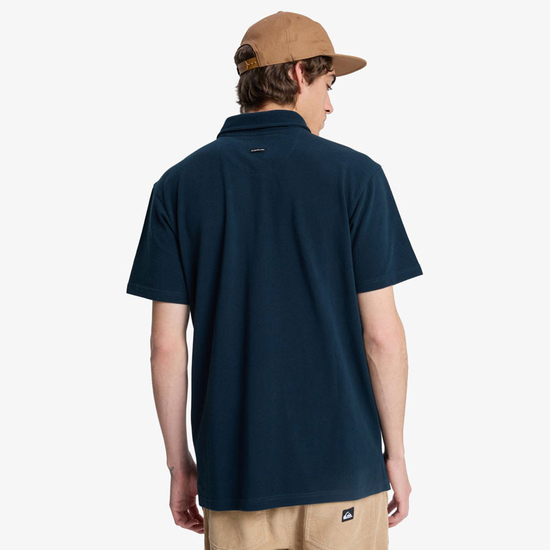 Polo Quiksilver: Mw Pique Polo (Dark Navy)