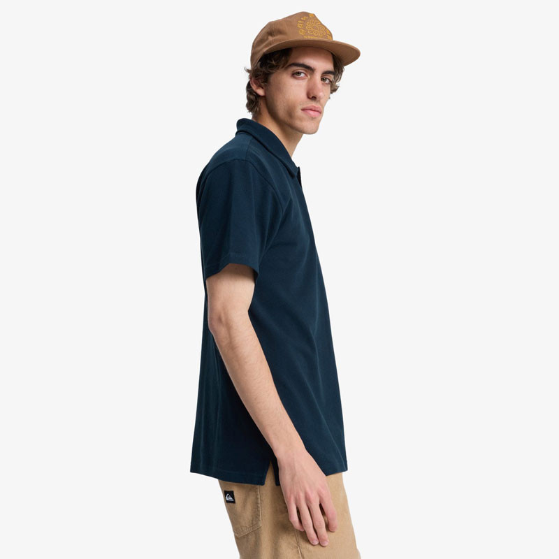 Polo Quiksilver: Mw Pique Polo (Dark Navy)