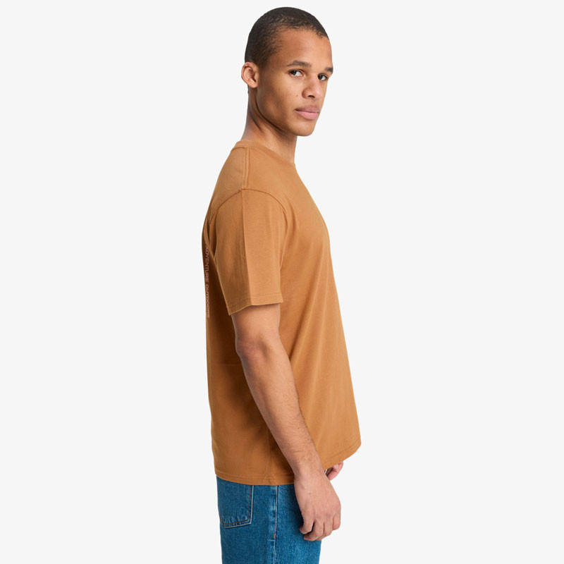 Camiseta Quiksilver: Evo Blossom Of Peace (Tobacco Brown)