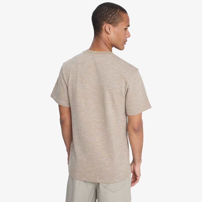 Camiseta Quiksilver: Lopaz Striped SS Pocket (Seneca Rock Lpz)