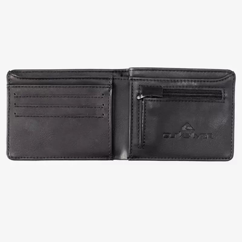 Cartera Quiksilver: Slim Rays (Black)