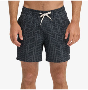 Bañador Quiksilver: Stretch Printed Volley 16 (Blk Mini Mayhm)